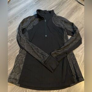 Lululemon Race With Grace 1/2 Zip II *Lights Out